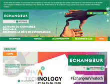 Tablet Screenshot of echangeur.fr